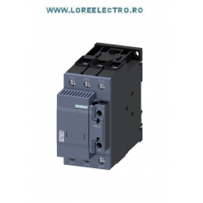 3RT2637-1AP03 CONTACTOR BATERIE CONDENSATORI 75KVAR SIEMENS, 3 POLI, PUTERE APARENTA 25 ... 75KVAR, TENSIUNE BOBINA 230V AC, AUX 1NO+1NC, S2