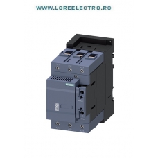 3RT2646-1AP03 CONTACTOR BATERIE CONDENSATORI 100KVAR SIEMENS, 3 POLI, PUTERE APARENTA 33 ... 100KVAR, TENSIUNE BOBINA 230V AC, AUX 1NO+1NC, S3