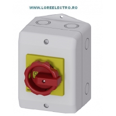 3LD2164-1TC53 cutie plastic cu cheie pornit-oprit, 3poli+N, 9,5Kw-25A, Tip Pacco,SIEMENS