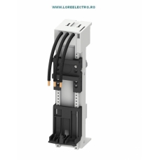 8US1251-5DS10 SUPORT DE CONECTARE PE BARE SISTEM BUSBAR 60MM, 45X200MM, PENTRU MOTORSTARTER SIEMENS MAX.25A 3RV201, S00, 3RV2021 S0