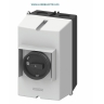 3RV1923-1DA01 Cutie Metalica IP65, latime interior 72mm pentru Motorstarter Siemens 3RV201 S00, 3RV202 S0, Miner Negru