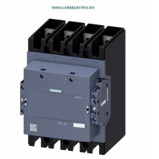 3RT1363-6AF36 CONTACTOR 4 POLI 4NO CU BOBINA 48V ... 130V AC/DC, 275A AC-1 400V, PRODUCATOR SIEMENS, GABARIT S10