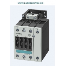 3RT1535-1AB00 CONTACTOR SIEMENS, SIRIUS 4 POLI, 4P, 40A, 18,5KW, 2NO+2NC BOBINA 24V AC