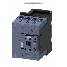 3RT2544-1AF00 Contactor SIEMENS 4 poli 2 NO - 2 NC , 65 A, Putere 30 Kw auxiliar 1NO + 1 NC, tensiune bobina 110 V AC