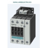 3RT1535-1BM00 CONTACTOR SIEMENS, 4 POLI, 4P, 40A, 18,5KW, 2NO+2NC BOBINA 220V DC, gabarit S3