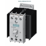 3RF2420-1AC45 CONTACTOR STATIC ELECTRONIC TRIFAZAT 20A CONTROL 3 FAZE, SIEMENS, TENSIUNE DE FORTA 48V .. 600V AC, TENSIUNE DE COMANDA 4 .. 30V DC CU RADIATOR