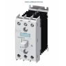 3RF2410-1AC55 CONTACTOR STATIC ELECTRONIC TRIFAZAT 10A CONTROL 3 FAZE, SIEMENS, TENSIUNE DE FORTA 48V .. 600V AC, TENSIUNE DE COMANDA 230V AC CU RADIATOR