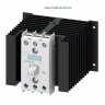 3RF2440-1AC55 CONTACTOR STATIC ELECTRONIC TRIFAZAT 40A CONTROL 3 FAZE, SIEMENS, TENSIUNE DE FORTA 48V .. 600V AC, TENSIUNE DE COMANDA 230V AC CU RADIATOR