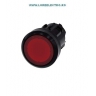 3SU1001-0AB20-0AA0 CAP BUTON ROSU ILUMINABIL DIN PLASTIC 22MM, CU REVENIRE, SIEMENS SIRIUS ACT