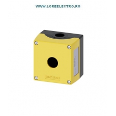 3SU1851-0AA00-0AA2 CUTIE GALBENA METALICA 1 POST, PENTRU BUTON URGENTA SIEMENS,