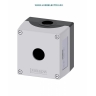 3SU1801-1AA00-1AA1 CUTIE GRI DIN PLASTIC 1 POST DE COMANDA CENTRAL PENTRU BUTOANE SIEMENS SIRIUS ACT