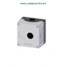 3SU1851-0AA00-0AB1 CUTIE GRI METALICA 1 POST DE COMANDA SI LOC ETICHETA, PENTRU BUTOANE SIEMENS SIRIUS ACT
