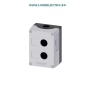 3SU1852-0AA00-0AB1 CUTIE GRI METALICA 2 POSTURI DE COMANDA SI LOC ETICHETA, PENTRU BUTOANE SIEMENS SIRIUS ACT