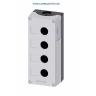 3SU1854-0AA00-0AB1 CUTIE GRI METALICA 4 POSTURI DE COMANDA SI LOC ETICHETA, PENTRU BUTOANE SIEMENS SIRIUS ACT