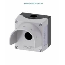 3SU1851-0AA00-0AH1 CUTIE METALICA CU GULER DE PROTECTIE CULOARE GRI 1 POST, PENTRU BUTOANE SIEMENS