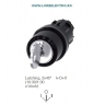 3SU1000-4BL11-0AA0 Cap cheie de comanda 3 pozitii cu retinere 1 - 0 - 2, plastic, cu Cheie RONIS SB30, Cu scoatere cheie pe pozitia 1,0,2 Siemens, Sirius Act, 22mm