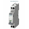 5SV1616-0KK10, Siguranta Diferentiala SIEMENS 10A, 1P+N intr-un Modul, 300mA, curba B, 6kA, tip AC, cod 5SV16160KK10