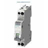 5SV1616-1KK02, Siguranta Diferentiala SIEMENS 2A, 1P+N intr-un Modul, 300mA, curba C, 6kA, tip AC, cod 5SV16161KK02