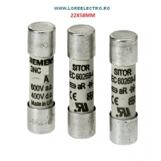 3NC2240 siguranta fuzibila ultrarapida cilindrica 40A, curba aR, dimensiune 22x58 Siemens, 690V AC / DC