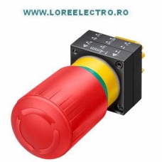 3SB3000-1FA20 CAP BUTON CIUPERCA URGENTA  FARA ILUMINARE SIEMENS ROSU 32 mm ,