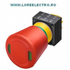 3SB3000-1HA20 CAP BUTON CIUPERCA SIEMENS URGENTA FARA ILUMINARE SIEMENS ROSU 40 mm ,