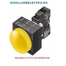 3SB3244-6AA20 , LAMPA SEMNALIZARE COMPLETA ROSIE 24V AC/DC ,