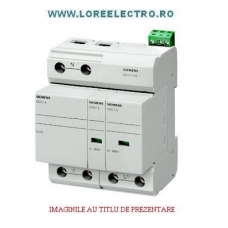 5SD7443-1 DESCARCATOR LA SUPRATENSIUNE COMBINAT TIP 1 SI 2, 3 POLI PENTRU RETELELE TN-C, CAPACITATE DE DESCARCARE 75 kA