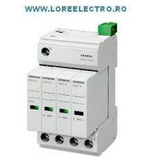 5SD7464-0 DESCARCATOR PENTRU PROTECTIE LA SUPRATENSIUNE TIP 2 ,4 POLI DEBROSABIL PENTRU RETELELE TT SI TN-S, SIEMENS