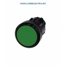 3SU1000-0AB40-0AA0 CAP BUTON VERDE DE COMANDA DIN PLASTIC 22MM, CU REVENIRE , SIEMENS SIRIUS ACT