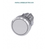 3SU1050-0AB60-0AA0 cap buton Alb metalic Siemens Sirius Act 22MM