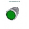 3SU1051-0AB40-0AA0 cap buton VERDE iluminabil metalic Siemens Sirius Act 22MM cu revenire