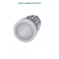 3SU1051-6AA60-0AA0 CAP LAMPA METALICA DE SEMNALIZARE CULOARE ALBA 22MM, SIEMENS SIRIUS ACT