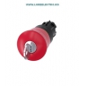 3SU1000-1HF20-0AA0 cap cheie comanda ciuperca si cheie cu retinere, revenire prin rasucire Siemens Sirius Act 22MM