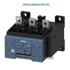 3RB2056-1FC2, RELEU ELECTRONIC DE SUPRASARCINA CONEXIUNE BARA, CLASA 10, REGLAJ 50A .. 200 A, SIEMENS, MARIMEA S6