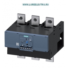 3RB2066-1GC2 RELEU ELECTRONIC DE SUPRASARCINA CONEXIUNE BARA, CLASA 10, REGLAJ 55A .. 250 A, SIEMENS, MARIMEA S12