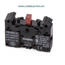 3SB3400-0C , BLOC CONTACTE AUXILIARE CHIE COMANDA SI BUTOANE CU UN SINGUR CONTACT , 1 NC, SIEMENS