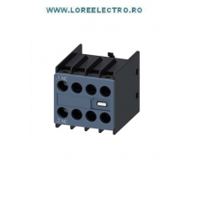 3RH2911-1HA01 AUXILIAR FRONTAL CONTACTORI SIEMENS S00-S0 1NC, Compatibil cu contactor 3RT2