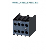 3RH2911-1HA02 AUXILIAR FRONTAL CONTACTORI SIEMENS S00-S0 2NC, Compatibil cu contactor 3RT2