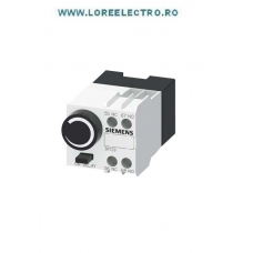 3RT2926-2PA01 BLOC CONTACTE AUXILIARE FRONTALE PNEUMATICE CU INTARZIERE ON DELAY 0,1 ... 30S PENTRU CONTACTOARE 3RT202 SIEMENS S0