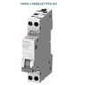 5SV6016-6KK06 Siguranta Automata combinata cu AFDD 6 A Impotriva Incendiilor, Siemens, 230 V, 1P+N, 1 modul, Curba B
