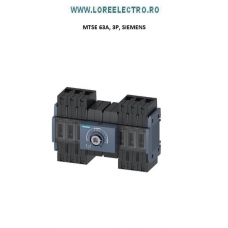 3KC0326-2ME00-0AA0 INTRERUPATOR 63A, 3P SIEMENS TIP MTSE GENERATOR RETEA 3POLI ACTIONARE MANUALA