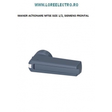 3KC9201-3 MANER ACTIONARE FRONTALA PENTRU MTSE SIEMENS 3KC0 SIZE 1, SIZE 2 NEGRU