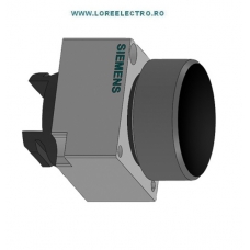 3SB3500-0AA11 CAP BUTON METALIC CU REVENIRE NEGRU SIEMENS SIRIUS