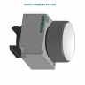 3SB3500-0AA61 CAP BUTON METALIC CU REVENIRE ALB SIEMENS SIRIUS