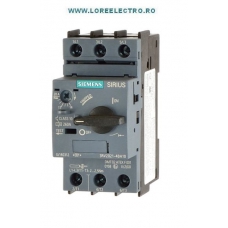 3RV2021-4BA10 MOTOR STARTER PROTECTIE MOTOR DISJUNCTOR, SIEMENS, P 7,5 KW, In 20 A REGLAJ CURENT IR 13 A .. 20A, CLASA10 PROTECTIE, GABARIT S0