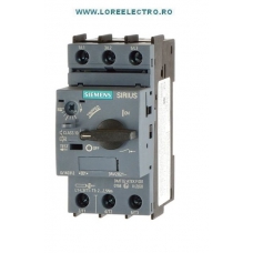 3RV2021-4CA10 MOTOR STARTER PROTECTIE MOTOR DISJUNCTOR, SIEMENS, P 11 KW, In 22 A REGLAJ CURENT IR 16 A .. 22A, CLASA10 PROTECTIE, GABARIT S0