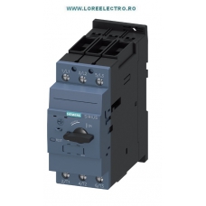 3RV2031-4BA10 MOTOR STARTER PROTECTIE MOTOR DISJUNCTOR, SIEMENS 7,5KW, In 20 A REGLAJ CURENT IR 14 A .. 20A, CLASA 10 PROTECTIE, GABARIT S2