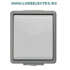 5TA4701 INTRERUPATOR SIMPLU APARENT SIEMENS, CULOARE GRI, IP44