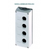 3SB3804-2AA3 CUTIE METALICA 4 POSTURI PENTRU BUTOANE SI LAMPI SEMNALIZARE SIEMENS