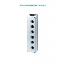 3SB3806-2AA3 CUTIE METALICA 6 POSTURI PENTRU BUTOANE SI LAMPI SEMNALIZARE SIEMENS